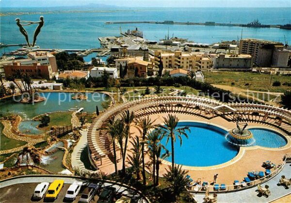 Palma de Mallorca Fliegeraufnahme Valparaiso Palace-Hotel