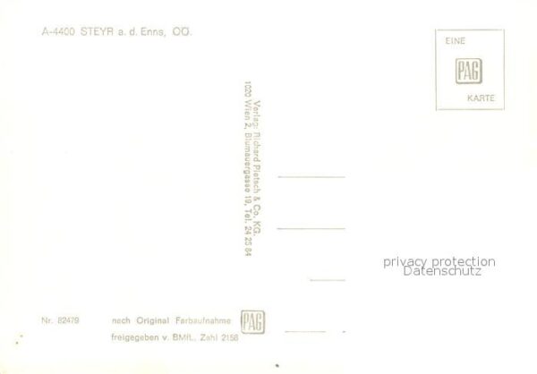 Steyr Enns Oberoesterreich Fliegeraufnahme Ennspartie – Bild 2