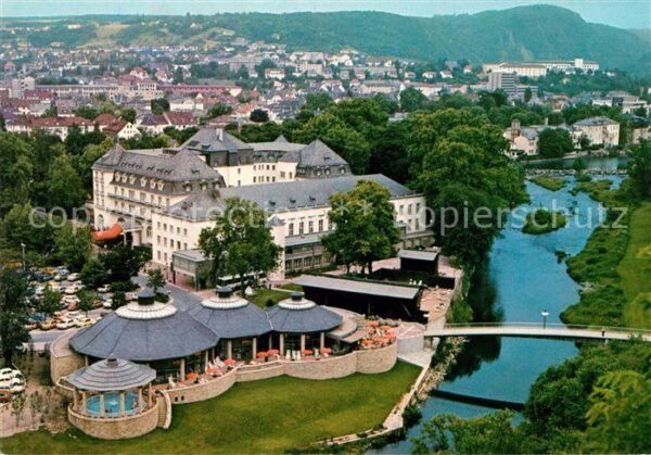 Bad Kreuznach Fliegeraufnahme Radon-Solbad Nahe mit C