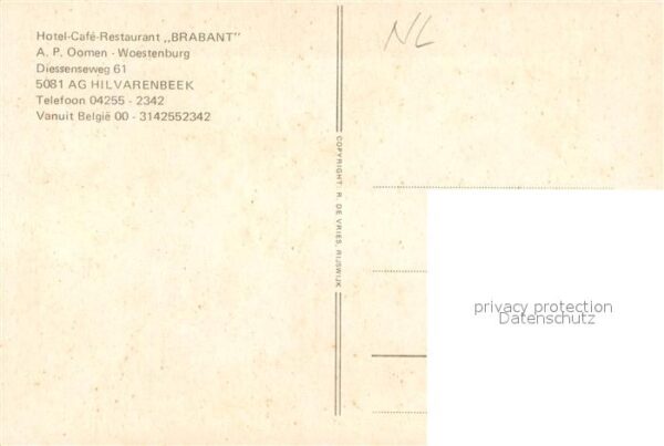 Hilvarenbeek Hotel Brabant Restaurant – Bild 2