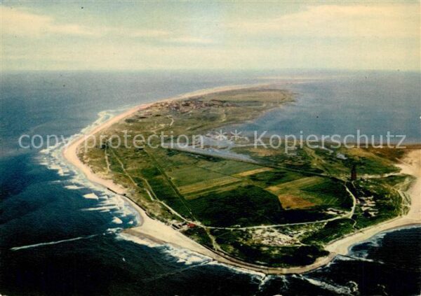 Wangerooge Nordseebad Fliegeraufnahme