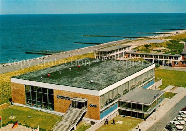 Westerland Sylt Fliegeraufnahme Meerwasser-Wellenbad