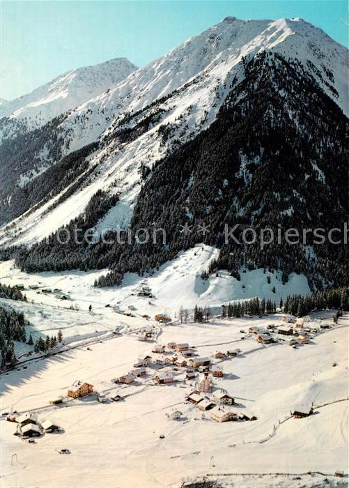 Gries Sellrain Fliegeraufnahme mit Freihut uns Skilift