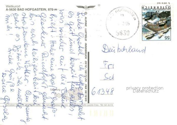 Bad Hofgastein Fliegeraufnahme – Bild 2