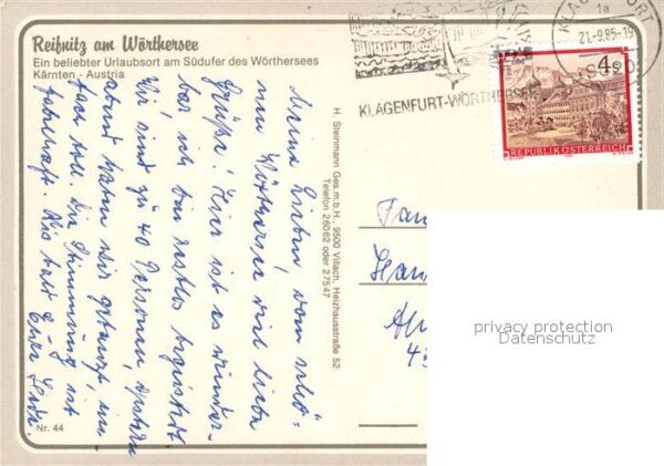 Reifnitz Woerthersee Fliegeraufnahme Wörthersee – Bild 2