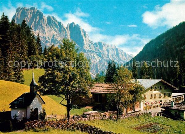 Weissbach Lofer Hirschbühel Mooswacht mit Mühlsturzhorn