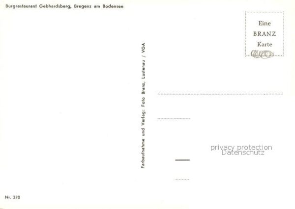 Bregenz Bodensee Burgrestaurant Gebhardsberg – Bild 2