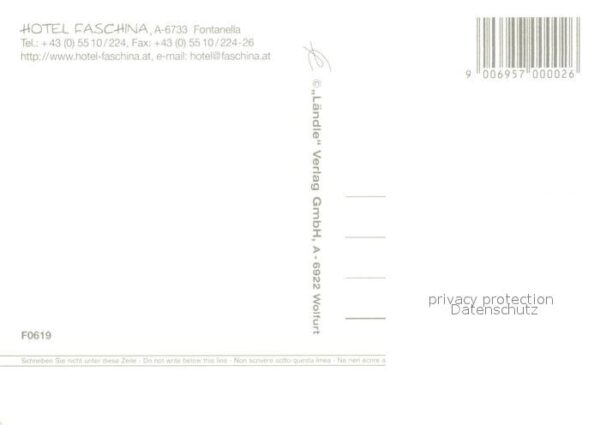 Fontanella Hotel Faschina Pool – Bild 2