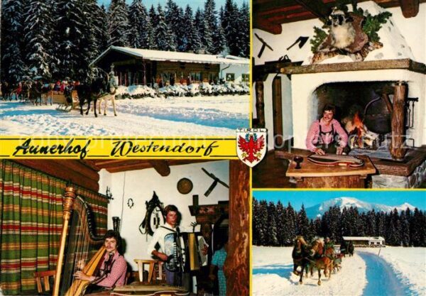 Westendorf Tirol Annerhof Harve Pferdeschlitten