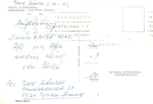Lloret de Mar Hotel Cluamarsol – Bild 2