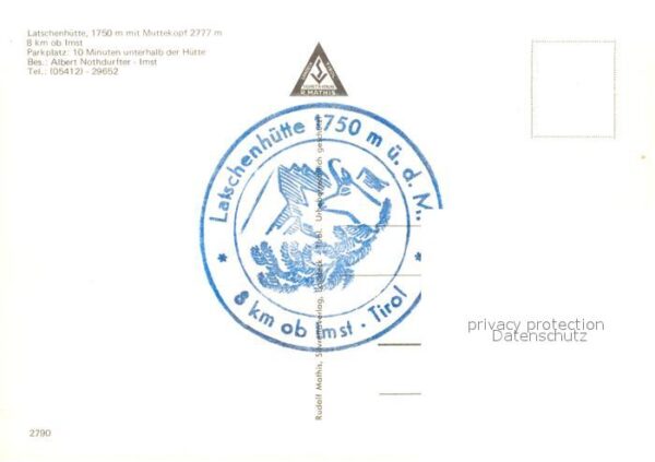 Imst Tirol Latschenhütte mit Mutterkopf – Bild 2