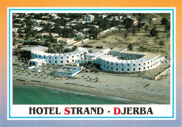 Djerba Fliegeraufnahme Strand-Hotel