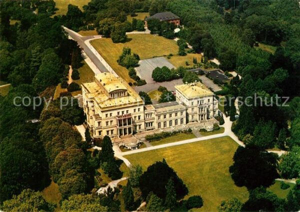 Essen Ruhr Fliegeraufnahme Villa Hügel