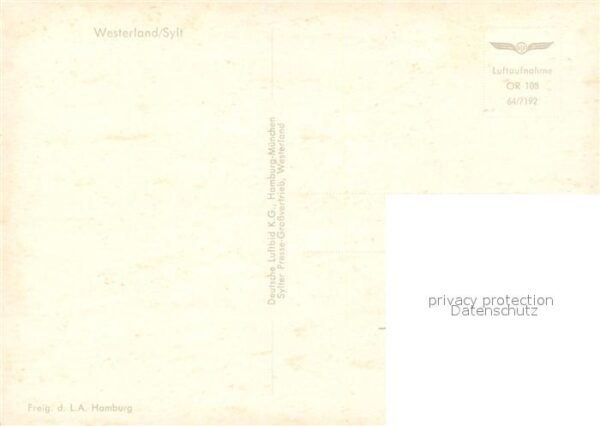Westerland Sylt Fliegeraufnahme mit Strand – Bild 2