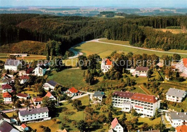 Groenenbach Bad Fliegeraufnahme mit Kneipsanatorium Dr.