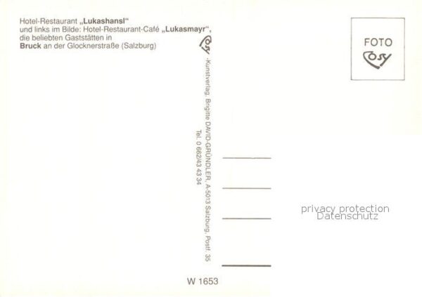Bruck Grossglocknerstrasse Hotel Restaurant Lukashansi Brückenpart – Bild 2