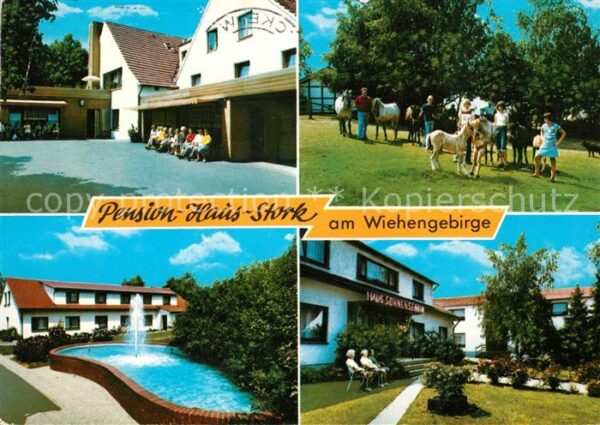 Bad Holzhausen Luebbecke Pension Haus Stork am Wiehengebirge Pon