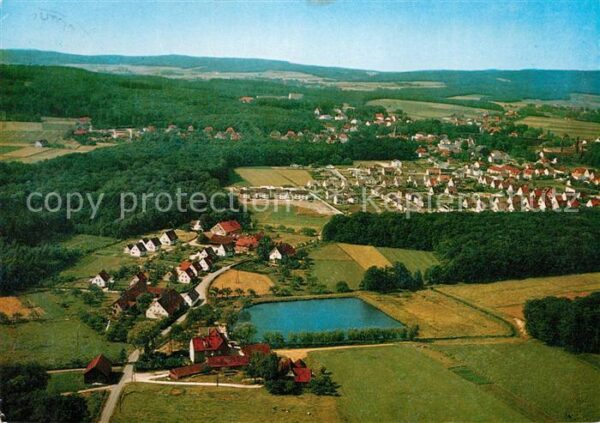 Bad Rothenfelde Fliegeraufnahme Klostermühle und Helfer