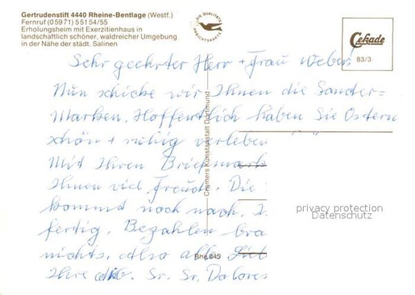 Bentlage Gertrudenstift – Bild 2