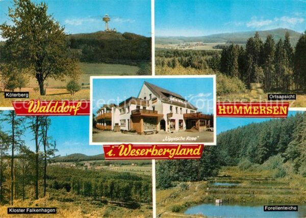 Hummersen Hotel Pension Lippische Rose