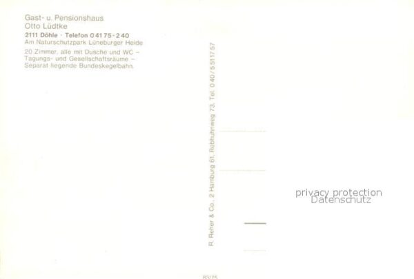 Doehle Gasthaus Pension Otto Lüdtke – Bild 2