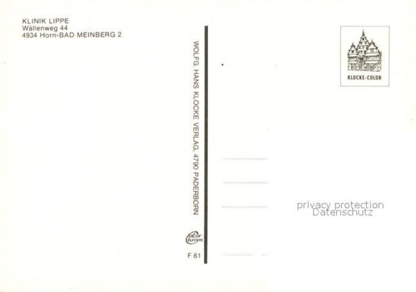 Bad Meinberg Klinik Lippe Schwimmbad – Bild 2