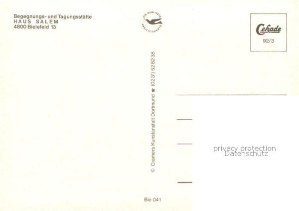 Bielefeld Tagunsstätte Haus Salem – Bild 2