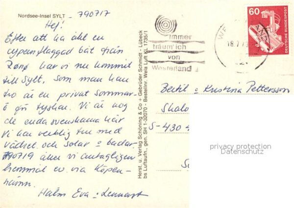 Sylt Fliegeraufnahme von Süden – Bild 2