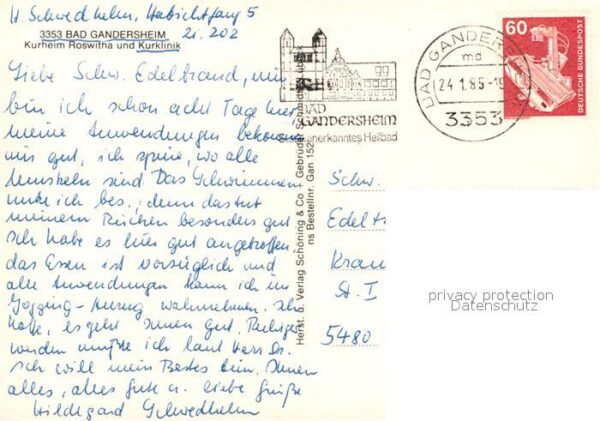 Bad Gandersheim Kurheim Roswitha und Kurklinik – Bild 2