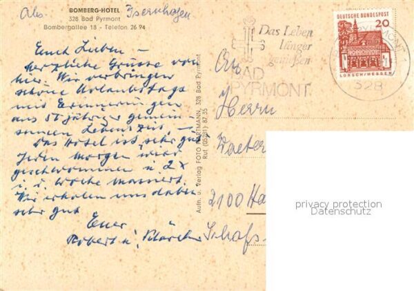 Bad Pyrmont Bomberg-Hotel – Bild 2