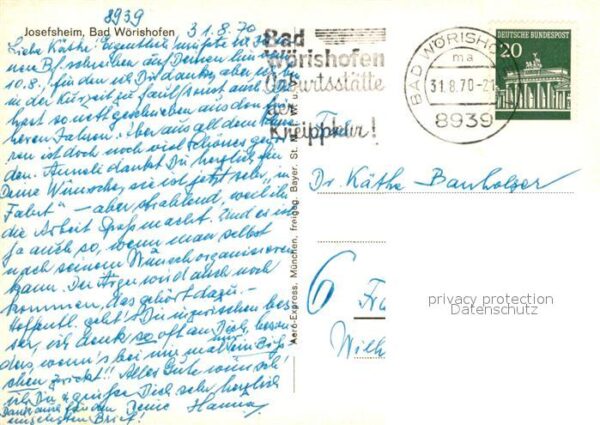 Bad Woerishofen Fliegeraufnahme Josefsheim – Bild 2