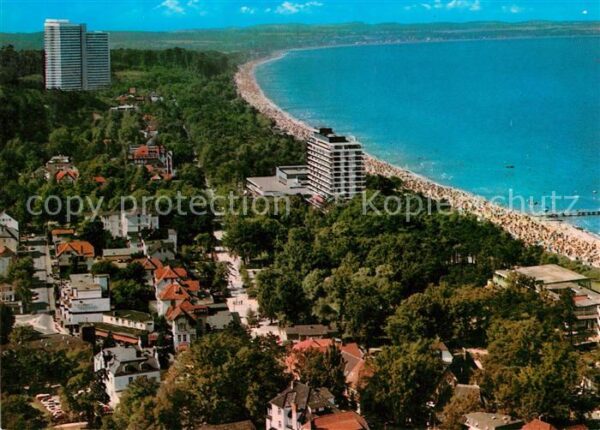 Timmendorfer Strand Fliegeraufnahme mit Strand