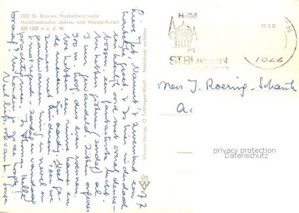 St Blasien Fliegeraufnahme – Bild 2