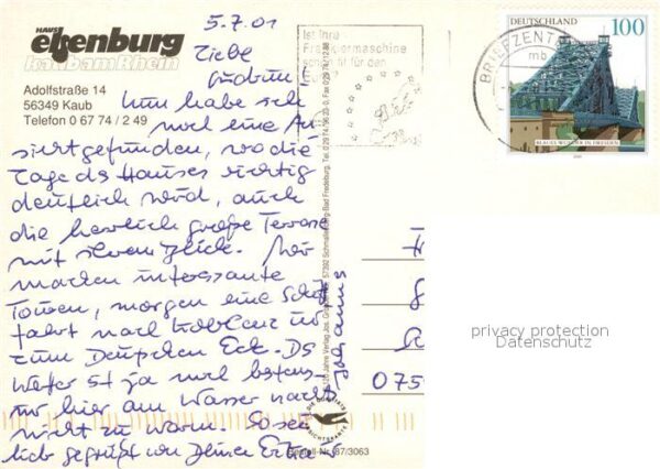 Kaub Haus Elsenburg – Bild 2