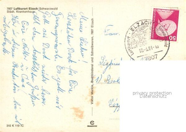 Elzach Städtisches Krankenhaus – Bild 2