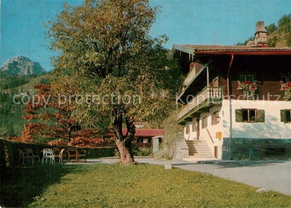 Bayrischzell Sanatorium Tannerhof