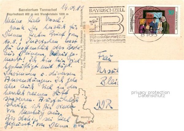 Bayrischzell Sanatorium Tannerhof – Bild 2