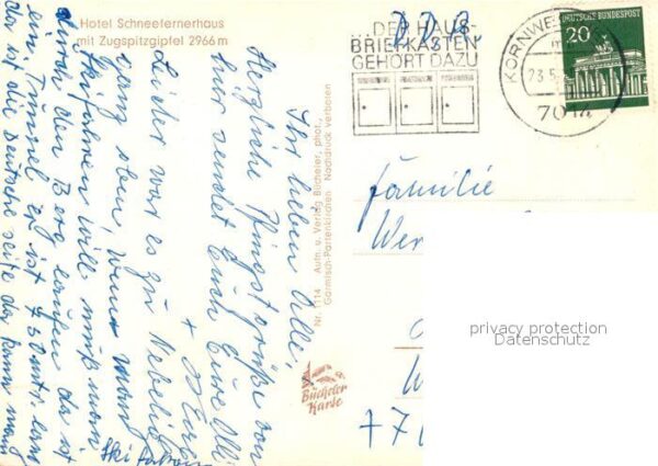 Zugspitze Schneefernerhaus  Fliegeraufnahme – Bild 2