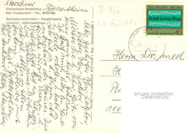 Puschendorf Diakonissen-Mutterhaus Schwesternwohnhe – Bild 2