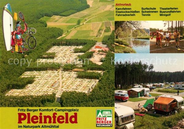 Pleinfeld Fliegeraufnahme Fritz-Berger-Waldcampin