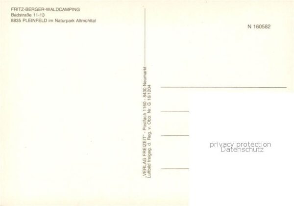 Pleinfeld Fliegeraufnahme Fritz-Berger-Waldcampin – Bild 2