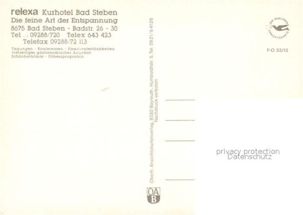 Bad Steben Relexa Kurhotel – Bild 2