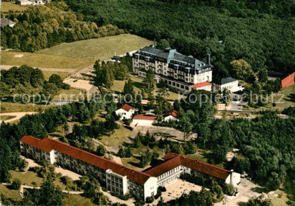 Koenigstein Taunus Fliegeraufnahme Taunus-Heim Haus-Königs