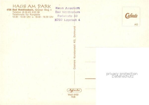 Bad Waldliesborn Haus am Park – Bild 2