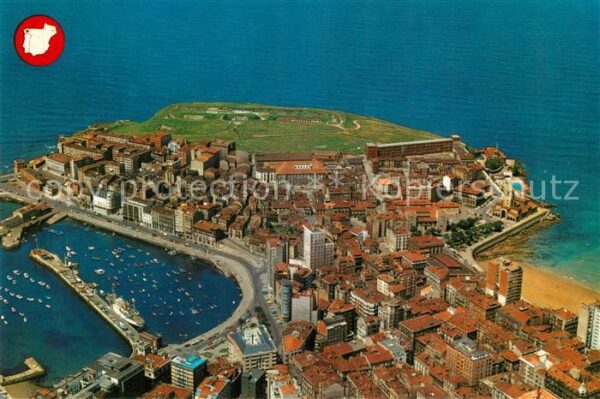 Gijon Fliegeraufnahme