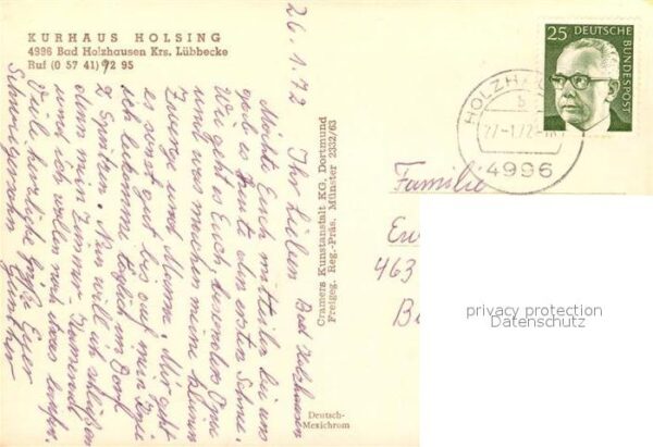 Bad Holzhausen Luebbecke Fliegeraufnahme Kurhaus Holsing – Bild 2
