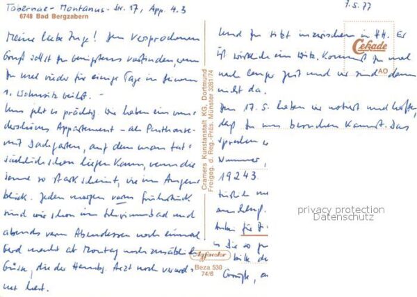 Bad Bergzabern Fliegeraufnahme – Bild 2