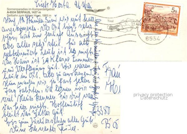 Serfaus Tirol Fliegeraufnahme – Bild 2