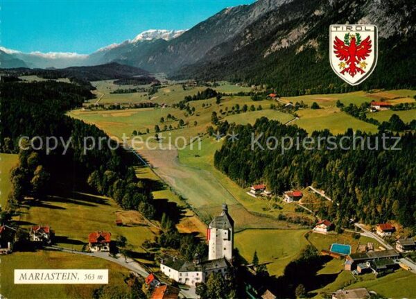 Mariastein Tirol Fliegeraufnahme