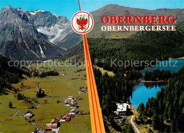 Obernberg Brenner Fliegeraufnahme Obernbergsee